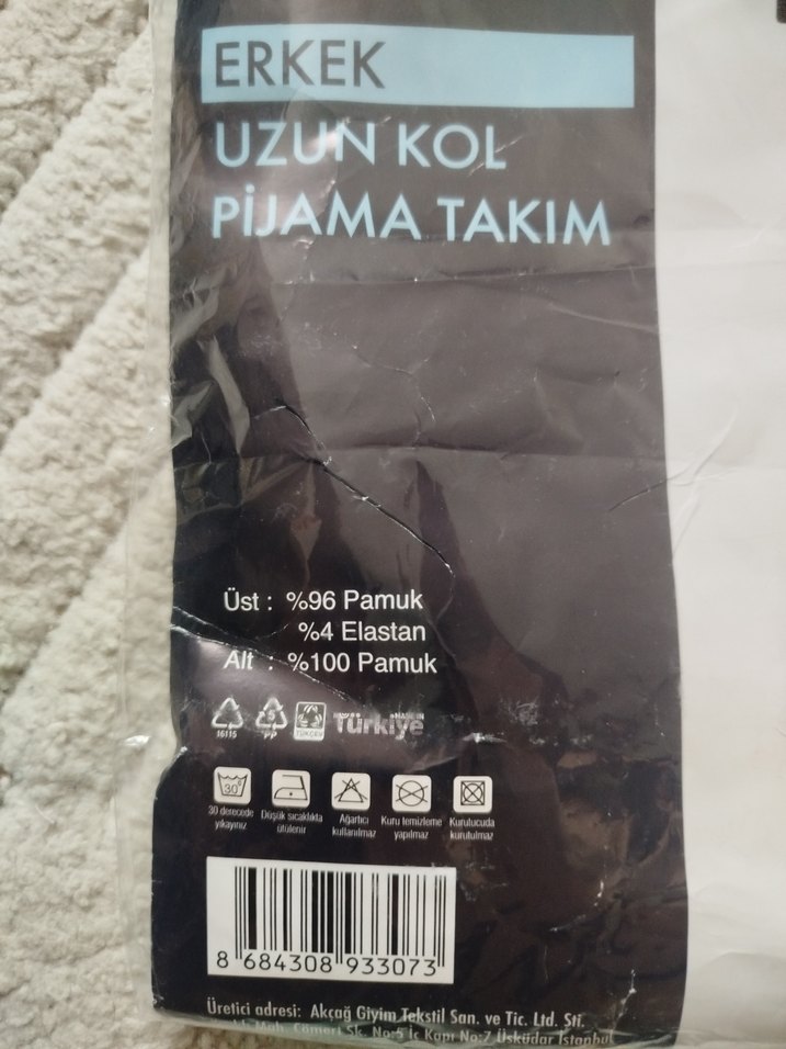 Erkek Pijama Takımı - Görsel 5