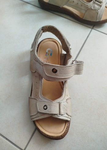 gerçek deri sandalet - Görsel 3