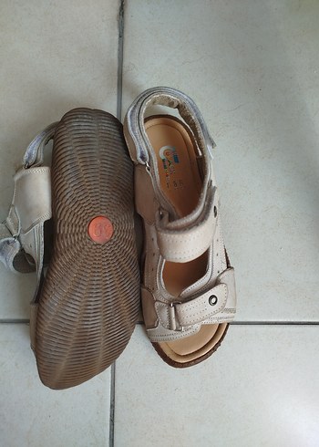 gerçek deri sandalet - Görsel 4