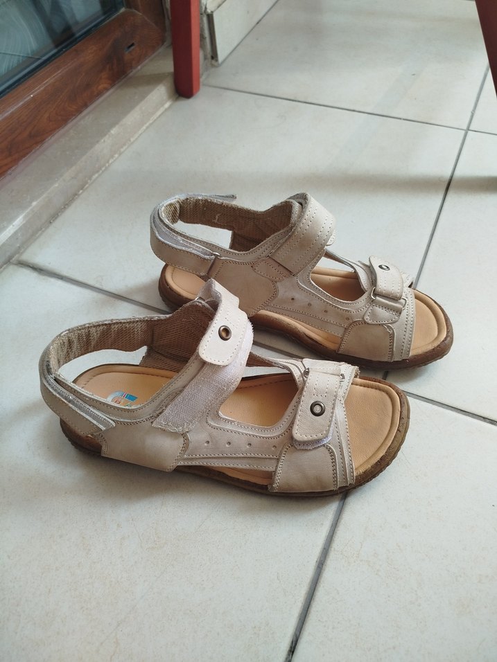 gerçek deri sandalet - Görsel 2