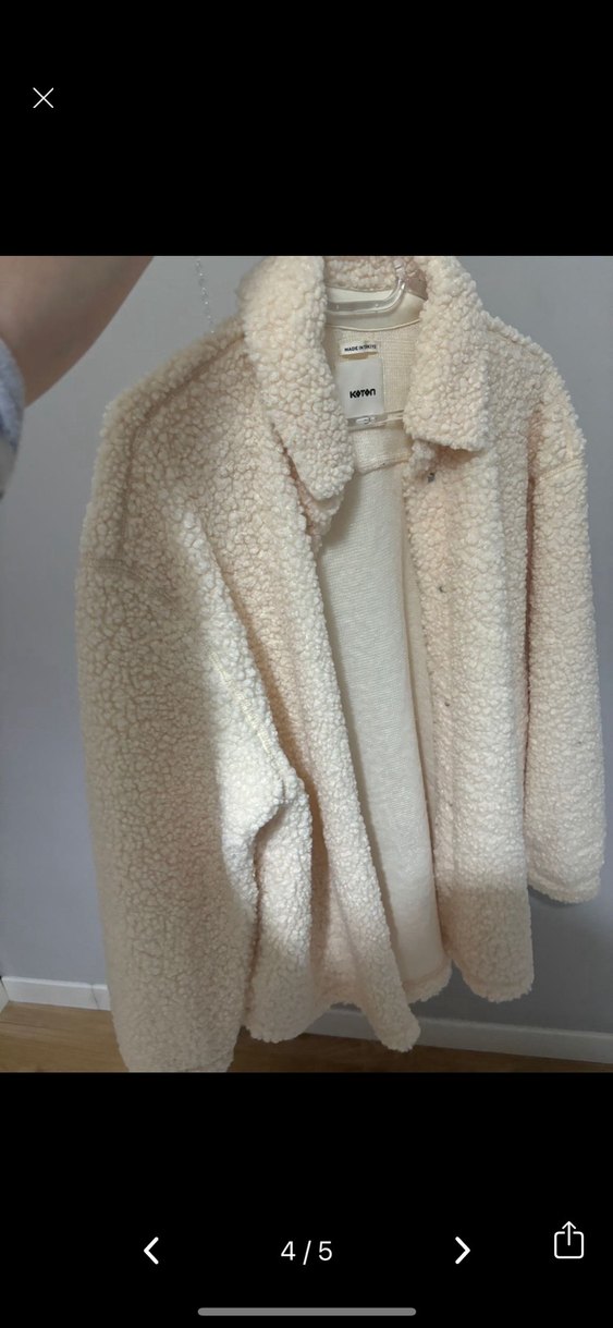 Koton Beyaz Ceket - Görsel 5