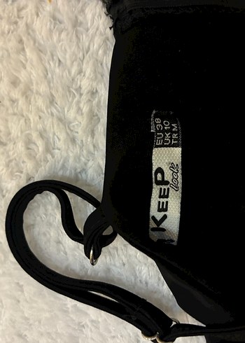 Siyah Mini Elbise - Görsel 4