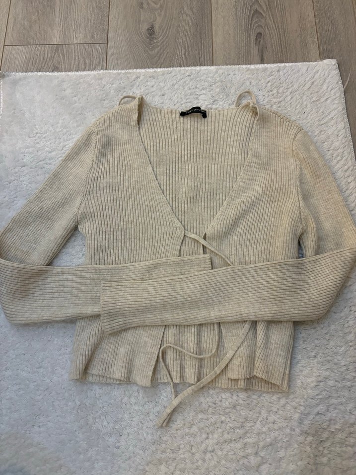 trendyolmilla crop hırka takım - Görsel 3