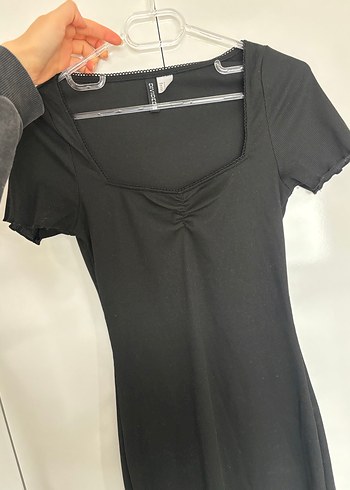 h&m siyah elbise - Görsel 2