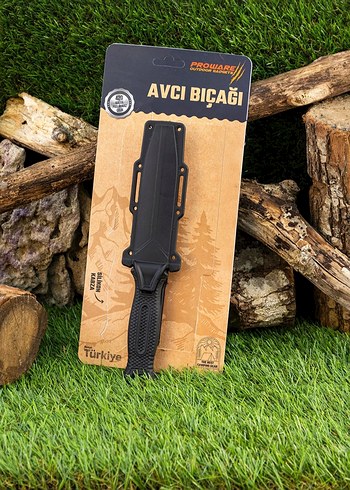 Diğer Proware Siyah Avcı Kamp Bıçağı ve Kılıfı