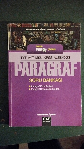 Paragraf soru bankası alp yayınları