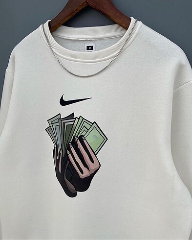 Nike Beyaz sweatshirt