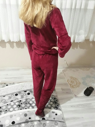 Kadife Pijama Takımı