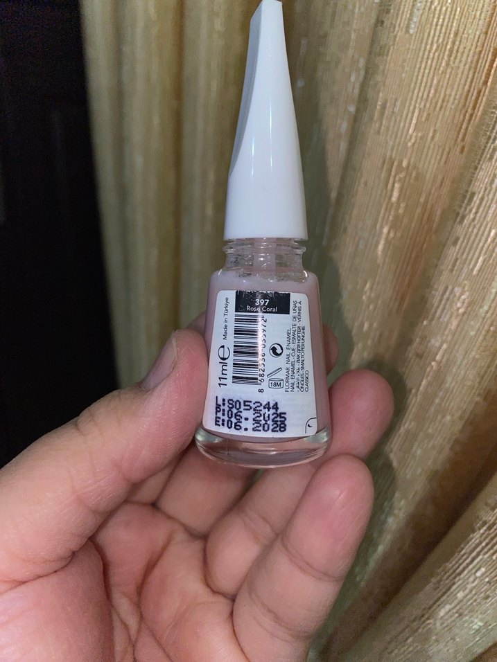 Flormar Pastel Pembe Oje/397 Rose Coral - Görsel 2