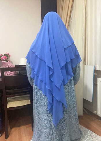 ACİL SATILIK: Sıfır Ayarında 3 Katlı Lüks Khimar! - Görsel 3