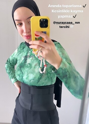 Corps Tayt Tummy Wrap Korse 4 metre ve jeli - Görsel 2