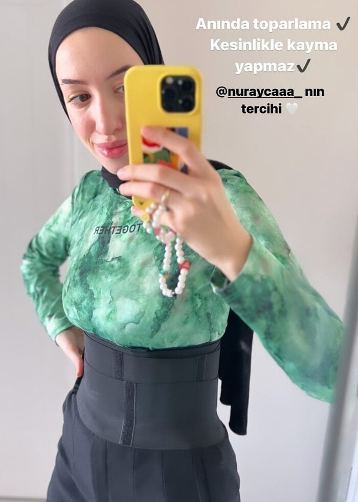 Corps Tayt Tummy Wrap Korse 4 metre ve jeli - Görsel 2