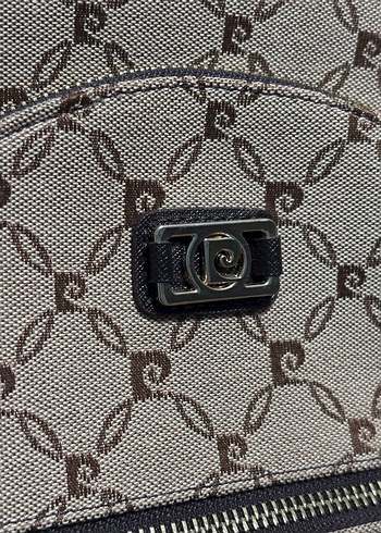 Pierre Cardin Vizon Monogram Kadın Sırt Çantası - Görsel 4