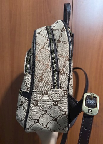 Pierre Cardin Vizon Monogram Kadın Sırt Çantası - Görsel 3