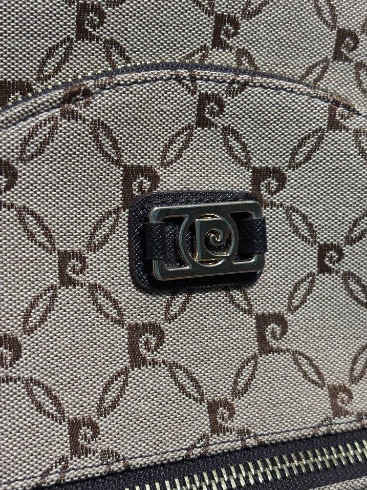 Pierre Cardin Vizon Monogram Kadın Sırt Çantası - Görsel 4