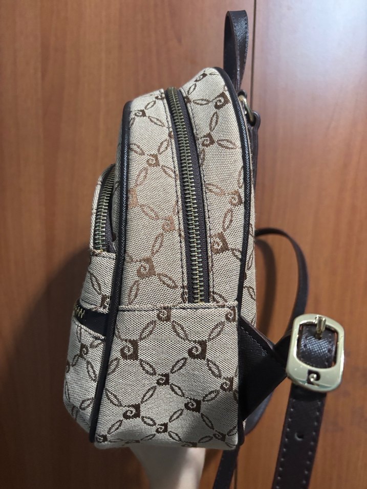 Pierre Cardin Vizon Monogram Kadın Sırt Çantası - Görsel 3