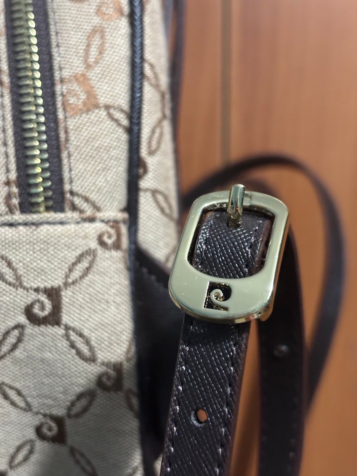 Pierre Cardin Vizon Monogram Kadın Sırt Çantası - Görsel 5