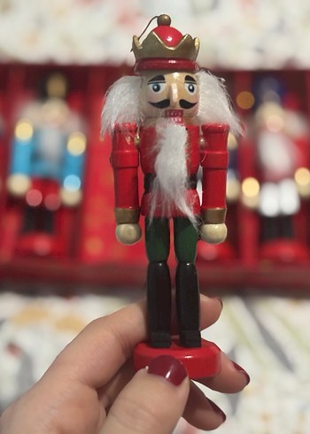 Fındıkkıran Ağaç Süsü 6lı Ahşap Kurşun Asker Figürleri Seti - Görsel 4