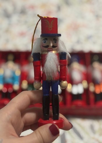 Fındıkkıran Ağaç Süsü 6lı Ahşap Kurşun Asker Figürleri Seti - Görsel 2