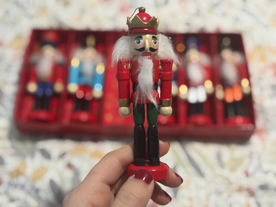 Fındıkkıran Ağaç Süsü 6lı Ahşap Kurşun Asker Figürleri Seti - Görsel 4