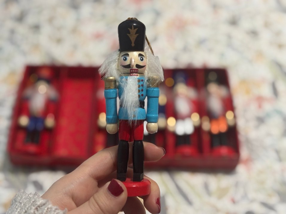 Fındıkkıran Ağaç Süsü 6lı Ahşap Kurşun Asker Figürleri Seti - Görsel 3