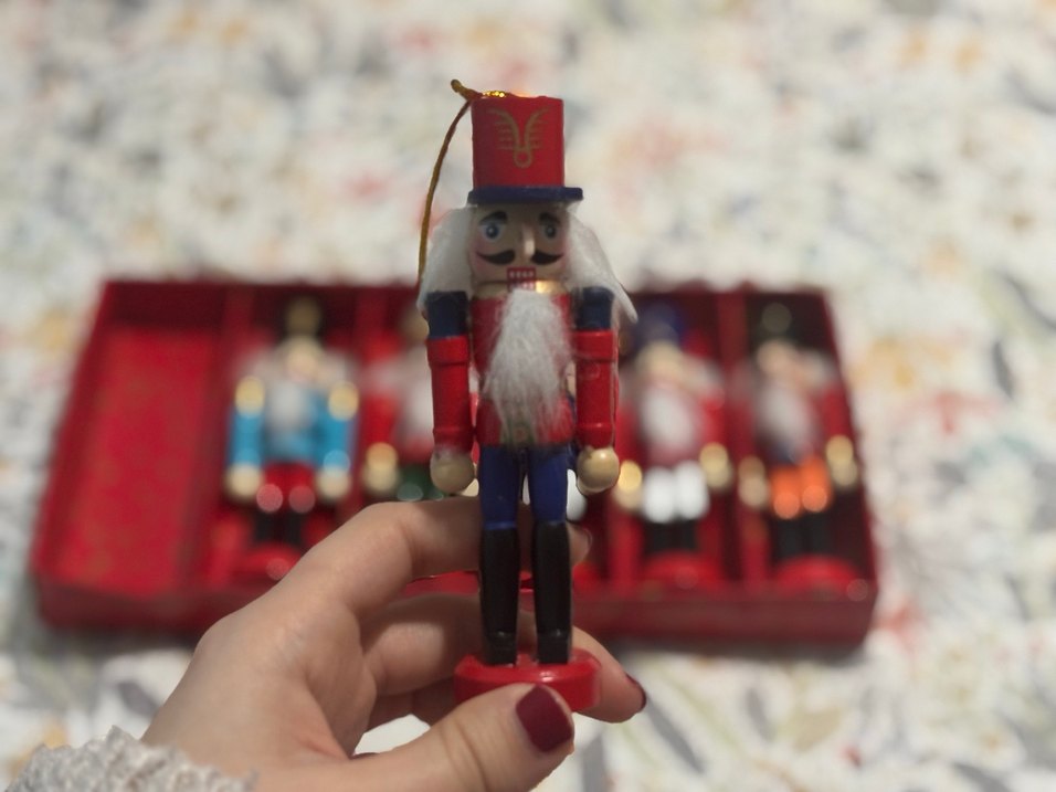 Fındıkkıran Ağaç Süsü 6lı Ahşap Kurşun Asker Figürleri Seti - Görsel 2