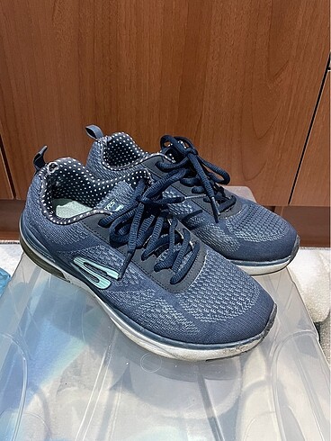 Skechers Lacivert Memory Foam Kadın Spor Ayakkabı