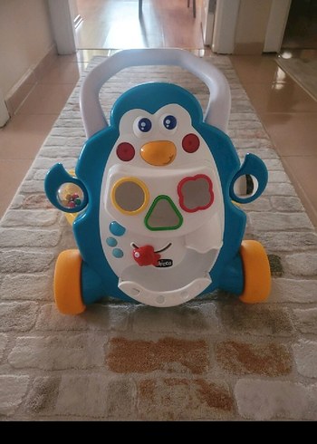 Chicco marka yürüme arkadaşı renkli Mavi Bebek Yürüteci