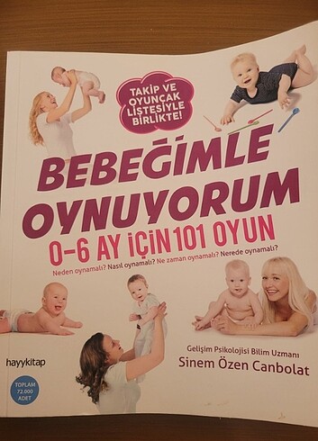 Bebeğimle oynuyorum kitap