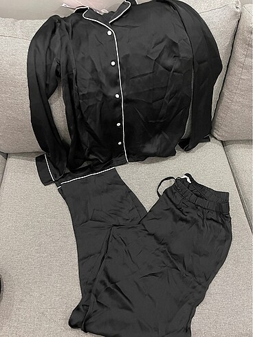 Saten pijama takımı