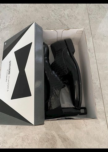 Siyah Erkek Klasik Ayakkabı - Görsel 3