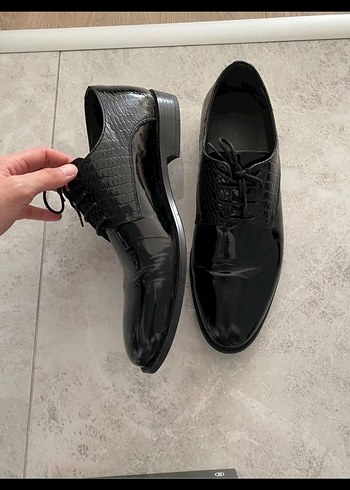 Siyah Erkek Klasik Ayakkabı - Görsel 2