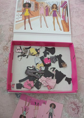 Pembe Parlak Puzzle Seti - Görsel 3