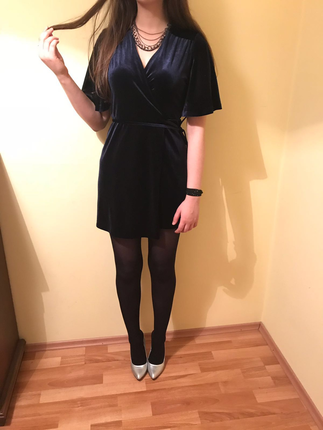 Kadife elbise