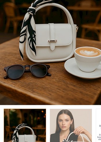 Beyaz çanta - Görsel 2