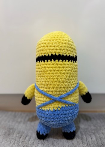 Diğer Renkli Sarı Minyon Peluş Oyuncak - Amigurumi - El Yapımı