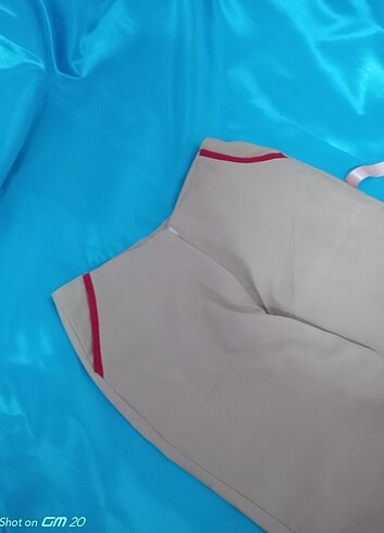 Krem rengi pantalon 