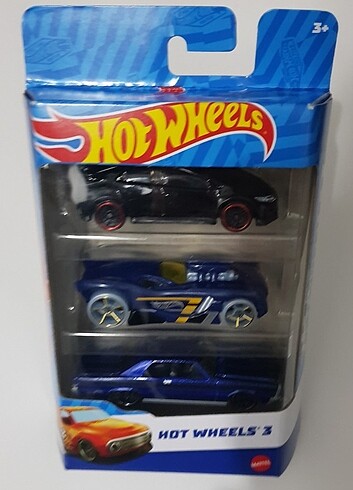 HOT WHEELS 3LÜ ARABA