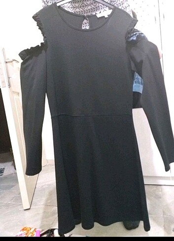 Koton Siyah mini elbise 