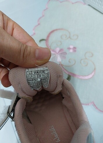 23 Beden pembe Renk Kız bebek spor ayakkabı