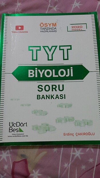 Tyt Biyoloji Üçdörtbeş Soru Bankası