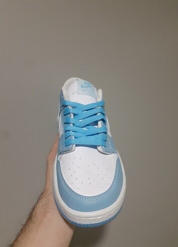 38 Beden Nike Dunk Low Mavi Beyaz 