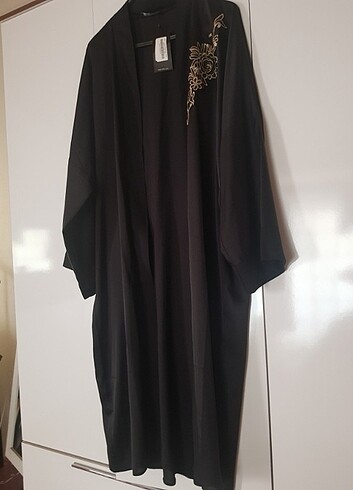 Refka siyah Kimono 