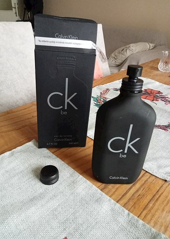 Calvin Klein ck be Erkek parfüm boş şişe ve orjinal kutusu