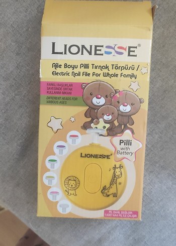 Lionesse Pilli Elektrikli Tırnak Törpüsü