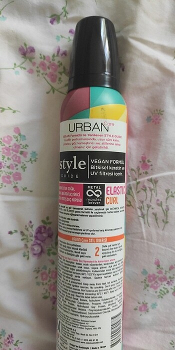 Beden Urban care elastic curl saç köpüğü