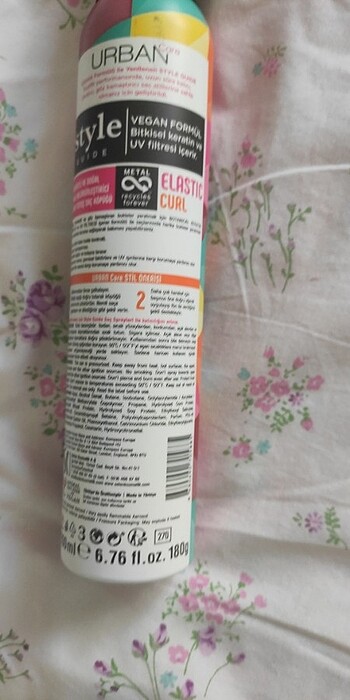 Beden Renk Urban care elastic curl saç köpüğü