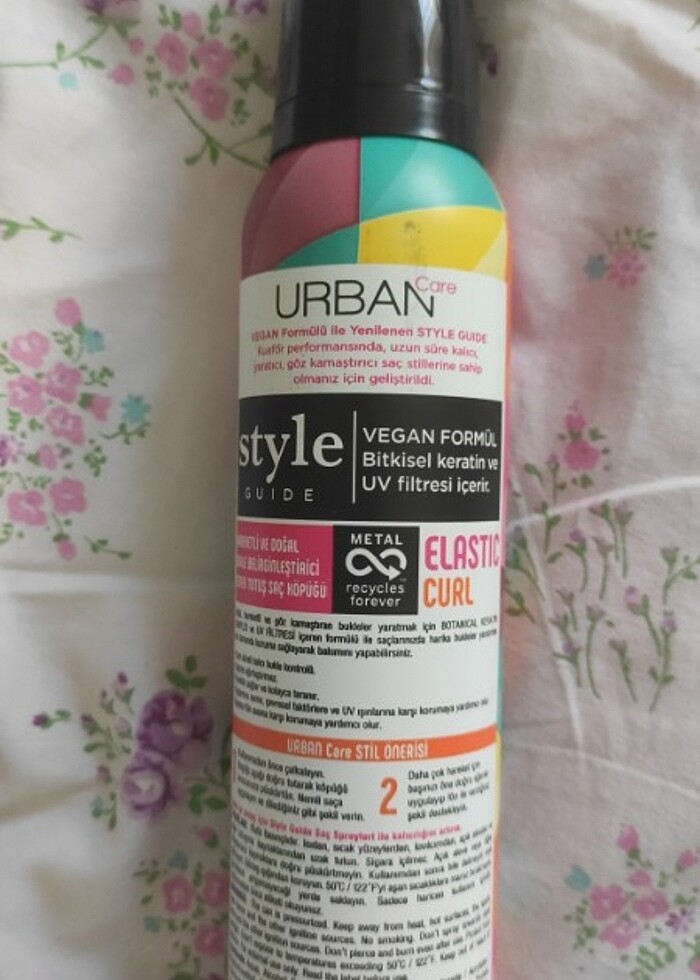 Urban care elastic curl saç köpüğü  - Görsel 3