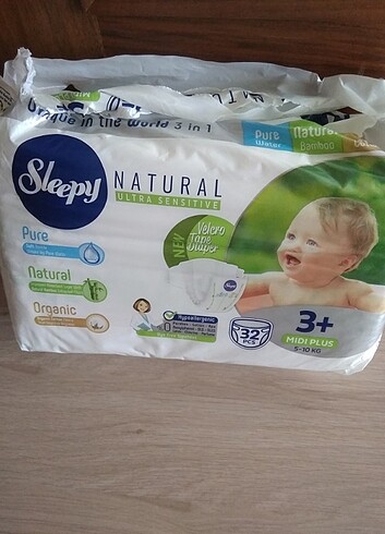 Sleepy 3 ve 3+ 45 adet bez