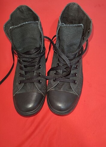Orjinal converse bilekli siyah spor ayakkabı